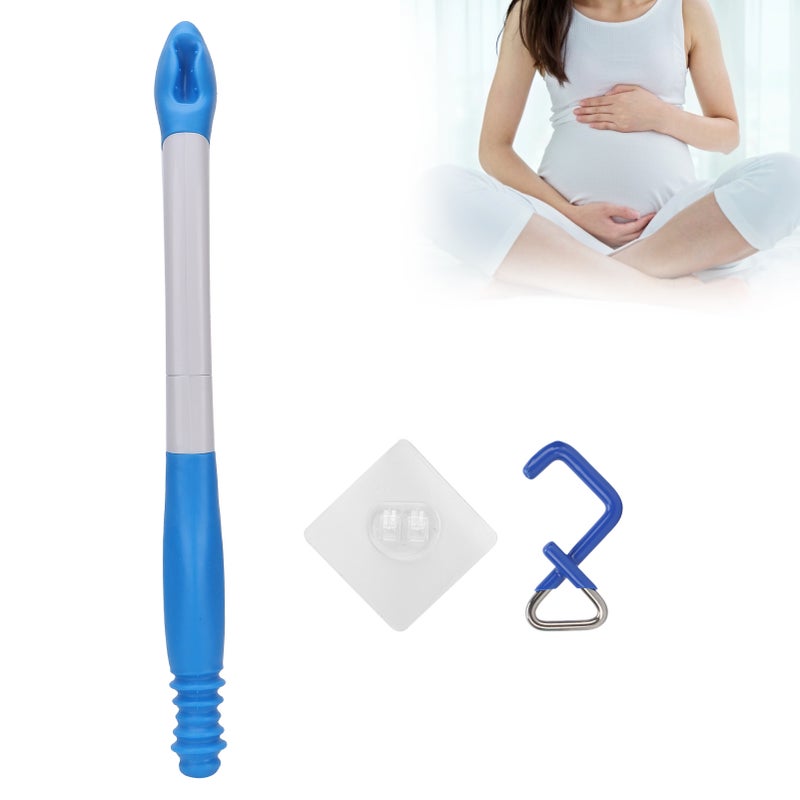 Folding Toilet Aid Wiper Long Reach Comfort Tissue Grip Wiper for Limited Mobility Elderly - Image 2