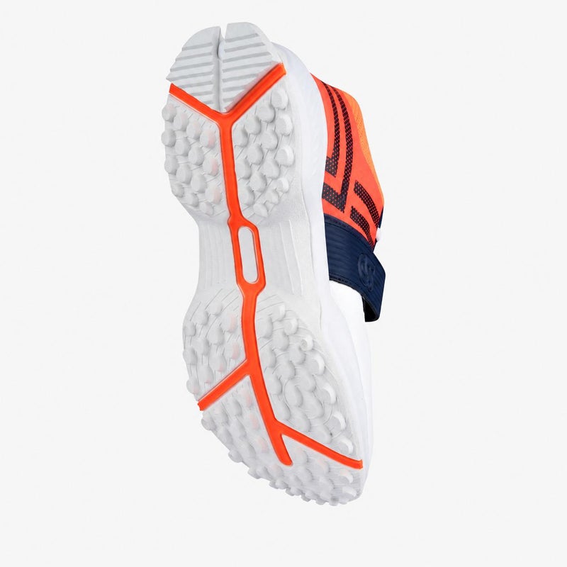 CA Cricket Arabia M8 White/Orange Cricket Shoes, UK 4 / EU 37 - Image 3