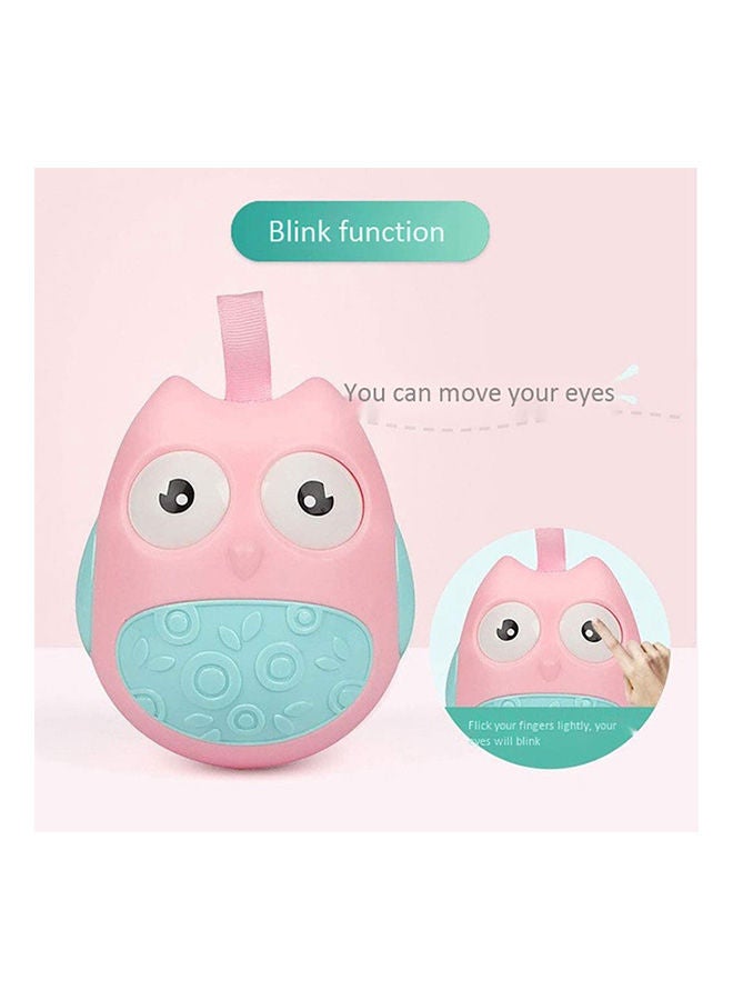 NIBEMINENT Baby Toys 6-12 Months Development Belly Time Owl Tumbler Rocking Music - Image 2