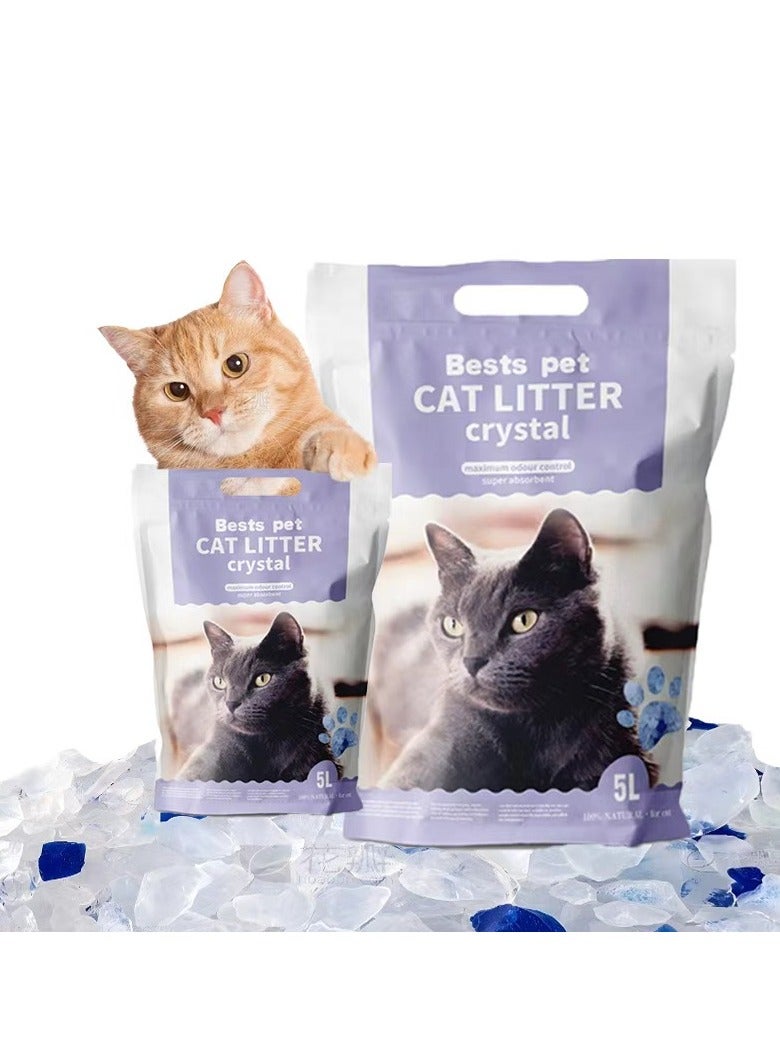 Cat litter,crystal cat litter,2kg perbag x 6bags package,super value pack,excellent cat litter - Image 4
