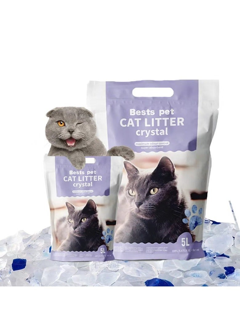 Cat litter,crystal cat litter,2kg perbag x 6bags package,super value pack,excellent cat litter - Image 3