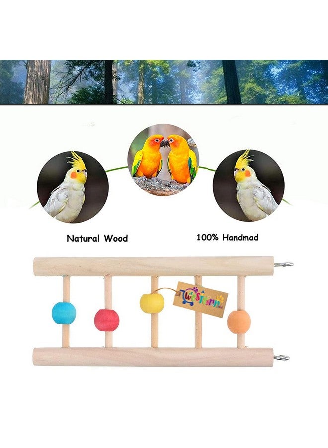Western Era Toy Decorates Cage, Interactive, Lovely, Colorful Ball, Provide Exercise, Training, Iq, Motor Skills, Boredom, For Cockatiel, Parakeet, Budgies, Canaries, Finch, Parrots - Image 2