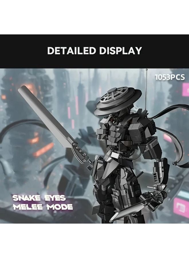 Transformable Movie Character Building Blocks 1053pcs Creative Home Decor Durable Construction Toy Kit - Image 4