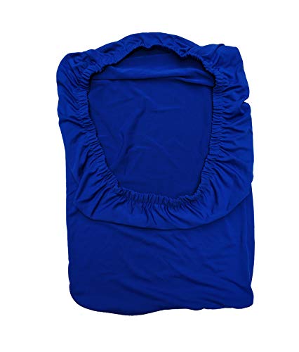 SheYang Spandex Fabric Stretch Removable Washable Dining Room Chair Cover Protector Seat Slipcovers(Royal Blue,4) - Image 5