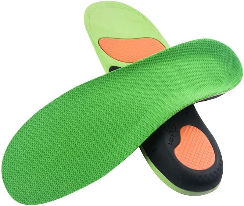 VSUDO VSUDO Plantar Fasciitis Insoles, Orthotic Inserts for Plantar Fasciitis, Height Increase Insoles/Shoe Pads for Sneakers or Work Boots, High Arch Support Shoe Insoles/Inserts for Men or Women - XS
