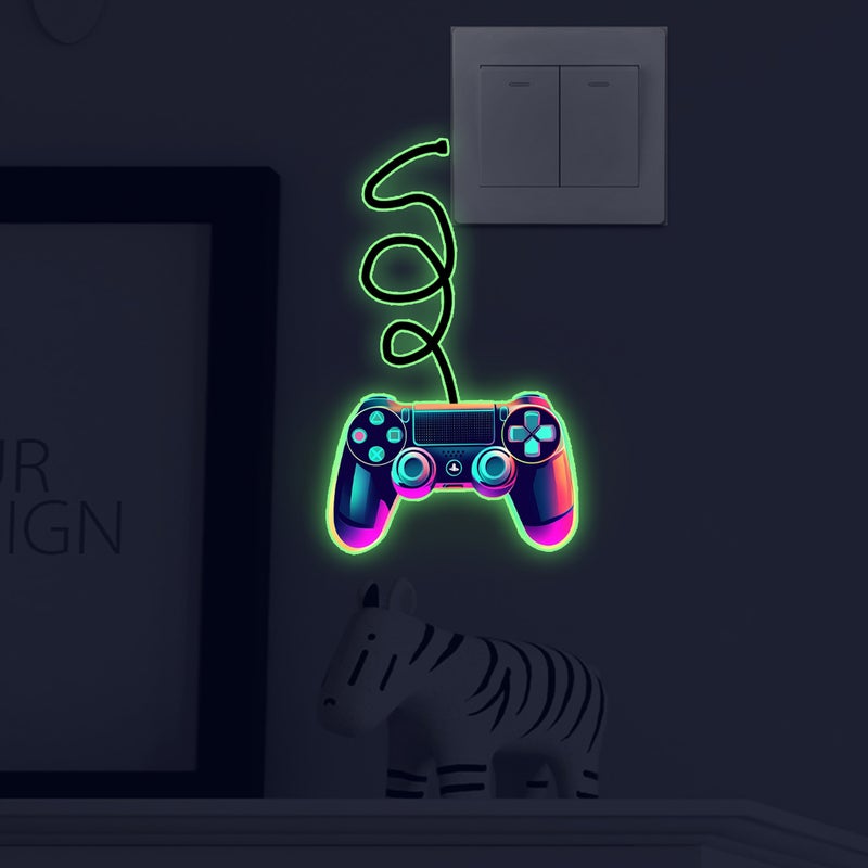 New Video Game Style Game Machine Home New Switch Socket Beautiful Decorative Self-Adhesive Sticker - Image 2