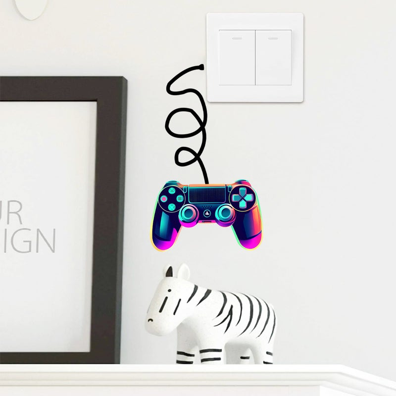 New Video Game Style Game Machine Home New Switch Socket Beautiful Decorative Self-Adhesive Sticker - Image 4