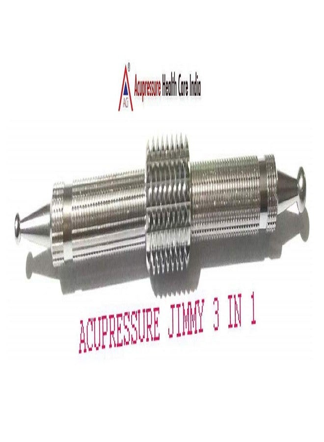 اسي مجموعة أدوات العلاج بالضغط من قطعتين من ACi Sujok، تتضمن أسطوانة تدليك، وخاتم من 5 قطع، ووسادة إبهام من قطعتين، بالإضافة إلى مخطط للعلاج بالضغط. - Image 5