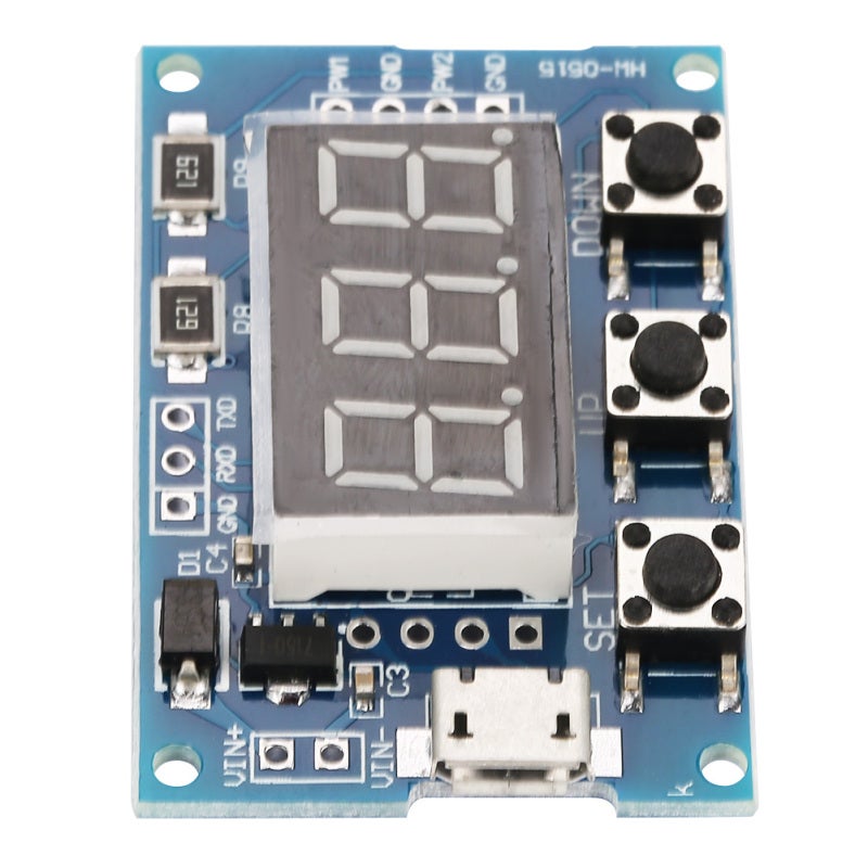 Dual PWM Pulse Generator 5-30V Adjustable Frequency 1Hz-150KHz Signal Module - High Precision Serial Communication Duty Cycle Controller for MCU - Image 5
