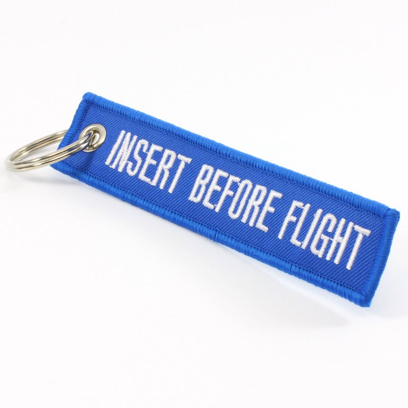 Rotary13B1 Insert Before Flight - Keychain - Blue - Image 1