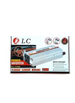 دي إل سي  محول كهرباء السيارة من 12v الى كهرباء 220v بقدرة 1000 واط من DLC  - Image 1