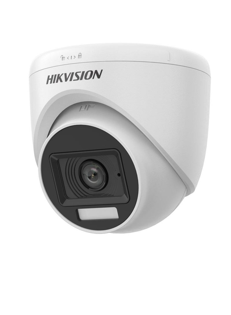 HIKVISION Hik-vision 3K (5MP) Smart Hybrid Light Fixed Mini Dome Camera - DS-2CE76K0T-EXLPF - Image 2