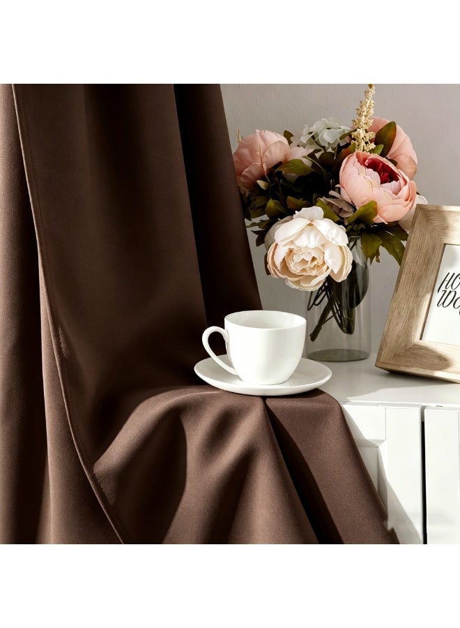 KYD 1 Panel Blackout Curtains,Darkening Curtains Decorative Blackout Curtains, Thermal Insulated Room Darkening Curtains for Bedroom Living Room - Image 5
