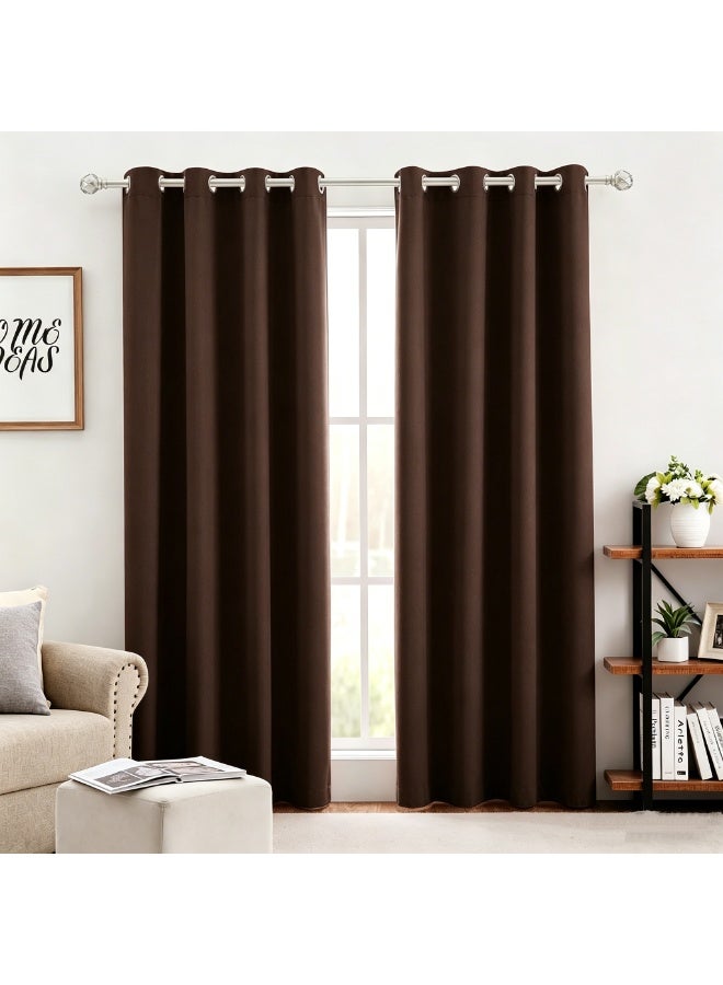 KYD 1 Panel Blackout Curtains,Darkening Curtains Decorative Blackout Curtains, Thermal Insulated Room Darkening Curtains for Bedroom Living Room - Image 1