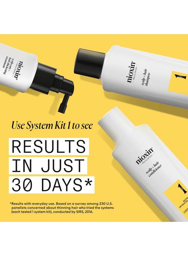 Nioxin Scalp + Hair Thickening System 1 Leave on Treatment, For Natural Hair with Light Thinning, 6.8 oz (Packaging May Vary) - Image 4