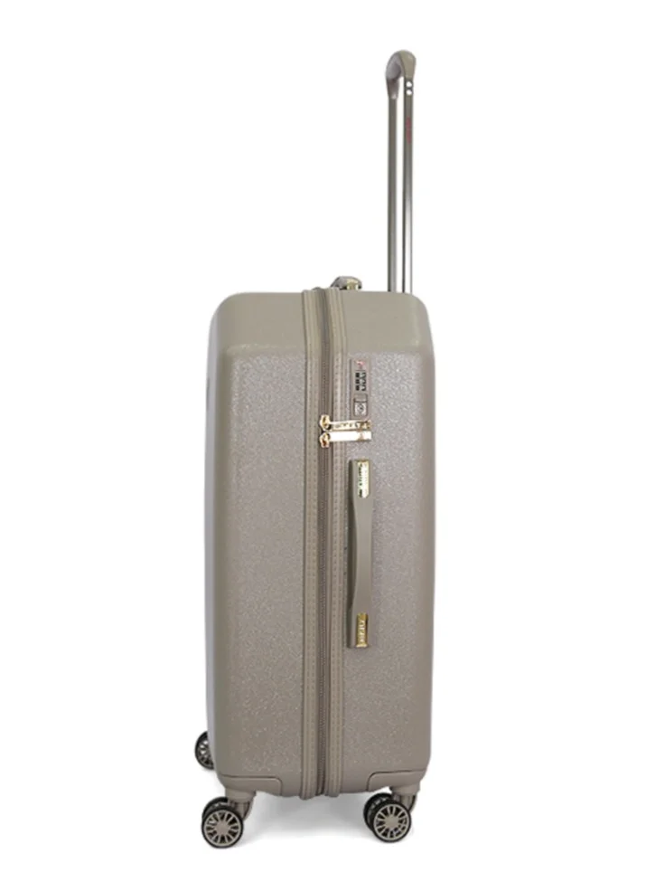 DKNY Allure Hardside Luggage on Wheels for Unisex | Ultra Lightweight ABS on with Spinner Wheels 4 Color Clay