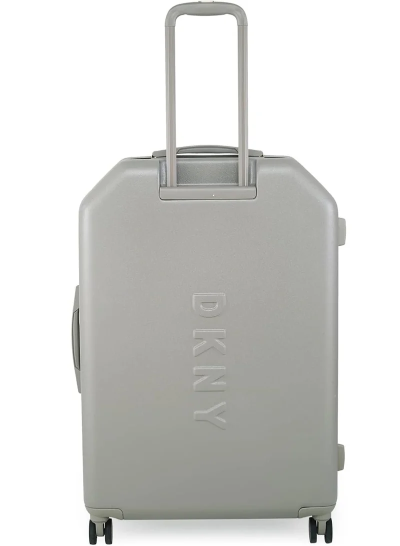 DKNY Allure Hardside Luggage on Wheels for Unisex | Ultra Lightweight ABS on with Spinner Wheels 4 Color Clay