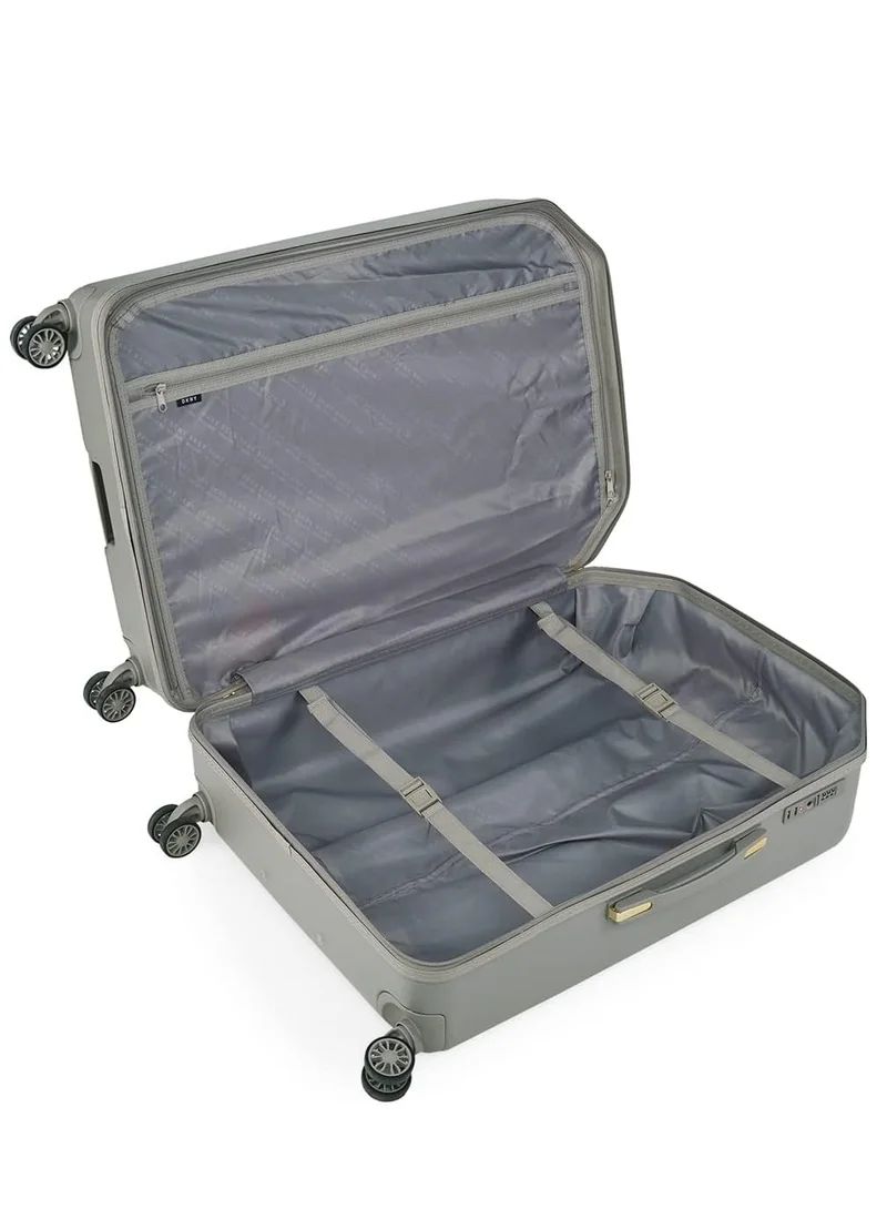 DKNY Allure Hardside Luggage on Wheels for Unisex | Ultra Lightweight ABS on with Spinner Wheels 4 Color Clay