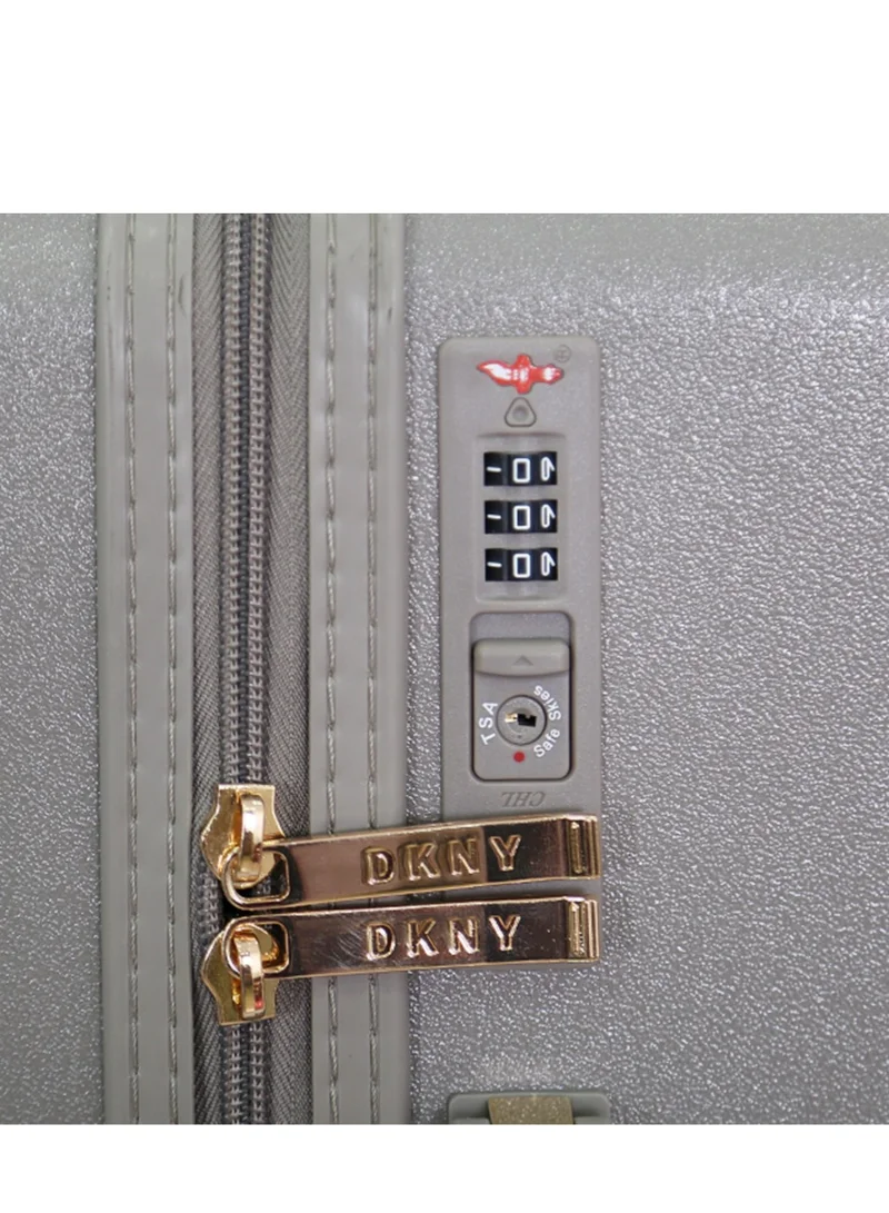 DKNY Allure Hardside Luggage on Wheels for Unisex | Ultra Lightweight ABS on with Spinner Wheels 4 Color Clay
