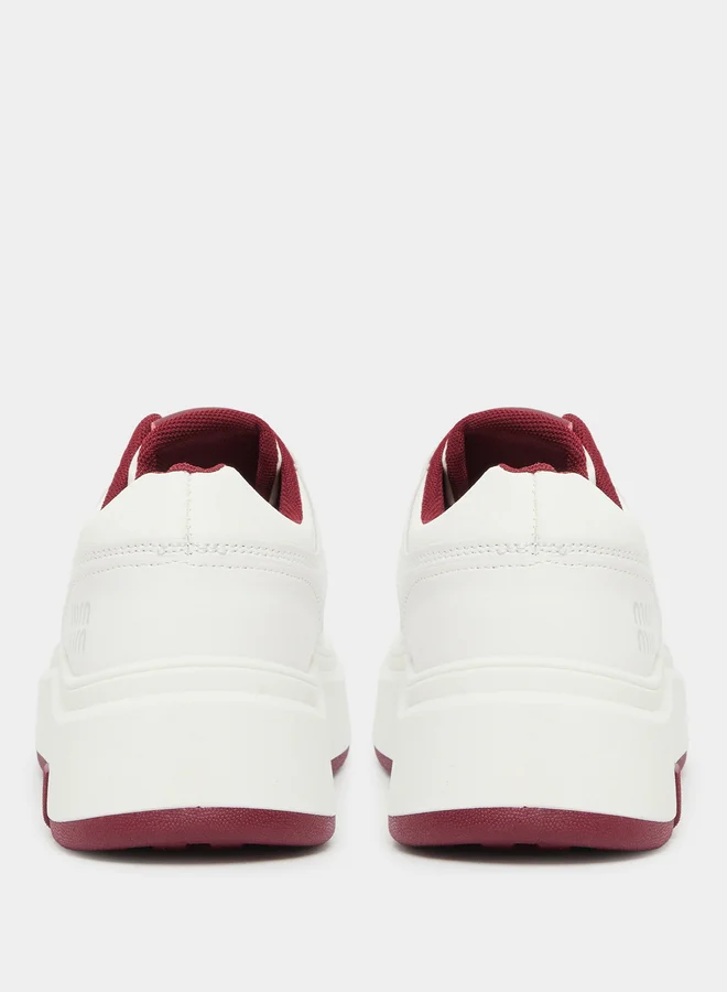 Styli Styli Chunky Sole Lace Up Sneakers