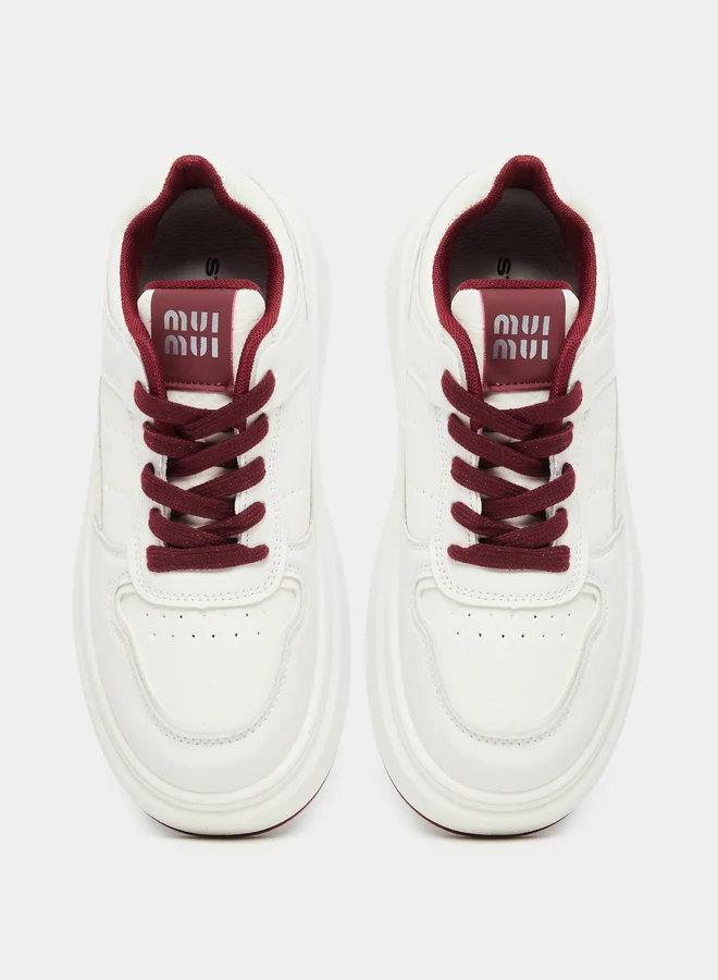 Styli Styli Chunky Sole Lace Up Sneakers