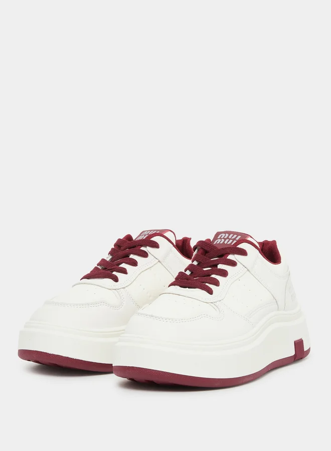 Styli Styli Chunky Sole Lace Up Sneakers