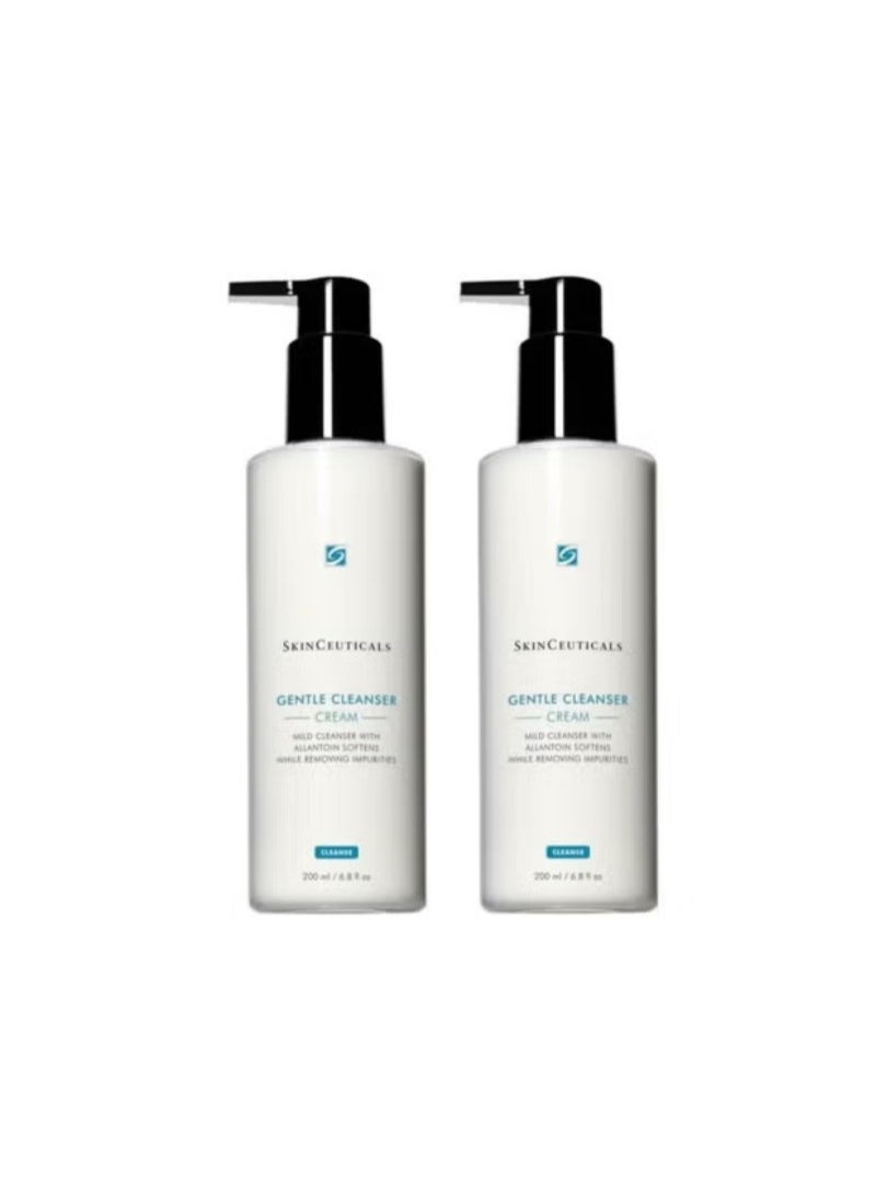 Skin Ceuticals SkinCeuticals Gentle Cleansing Cream 200ml 2 packs - Image 1