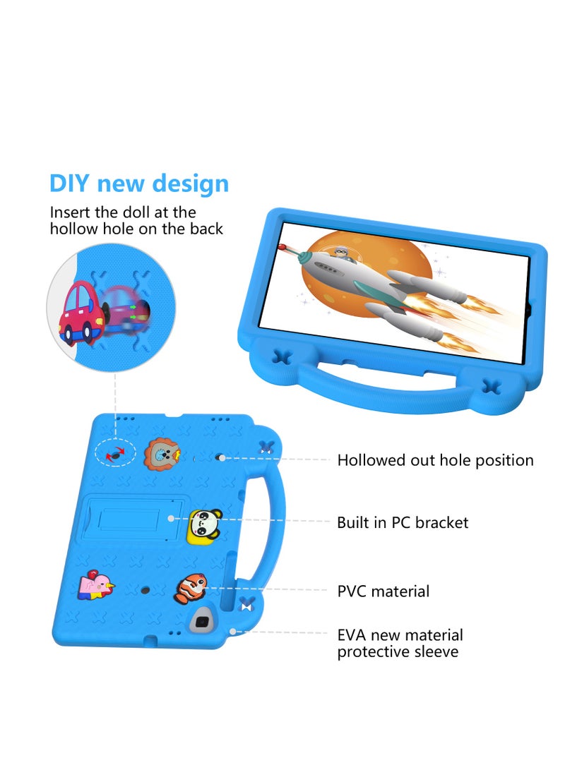 Children's protective case for Samsung Tab A7 t500/t505 (2021)/Tab A7 10.4 t509 (2022) Pen slot Heavy duty EVA foam shockproof case Children's shockproof case with stand  - Image 2