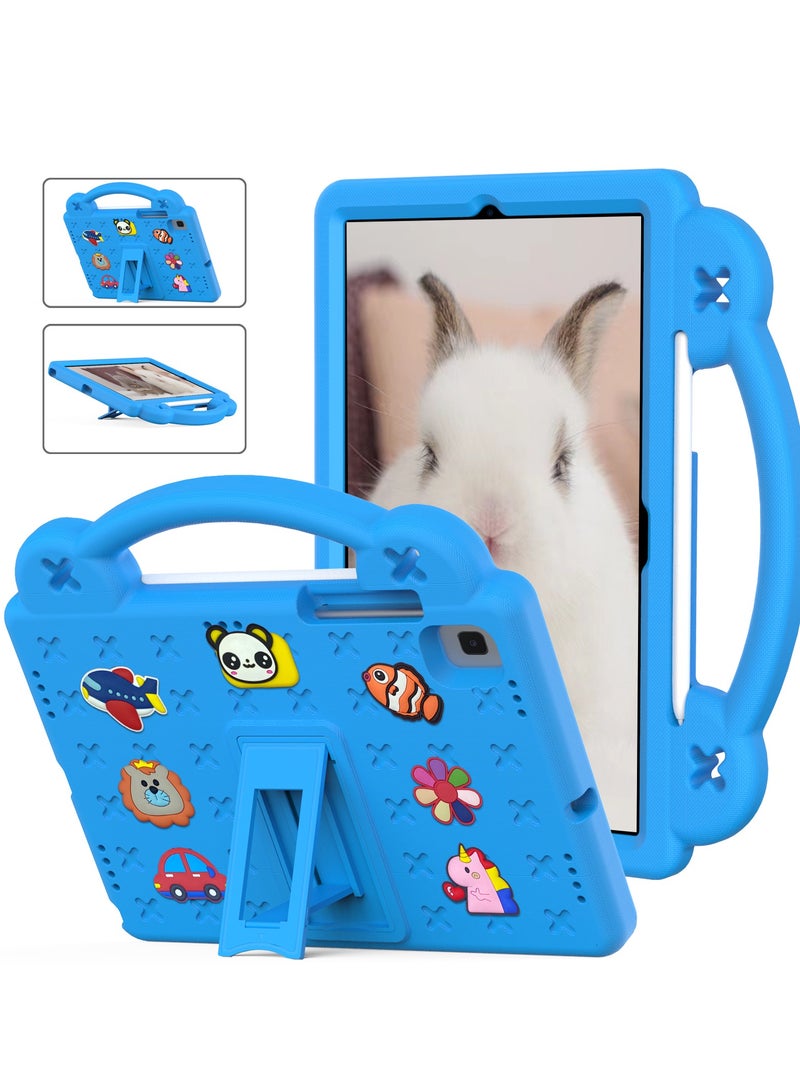 Children's protective case for Samsung Tab A7 t500/t505 (2021)/Tab A7 10.4 t509 (2022) Pen slot Heavy duty EVA foam shockproof case Children's shockproof case with stand  - Image 1