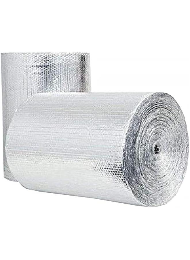 Arabest Reflective Foil Insulation - Poly-Air Foam Core Radiant Barrier Film Heat Blocker for Year-Round Weatherproofing (1ft x 5ft)  - Image 1
