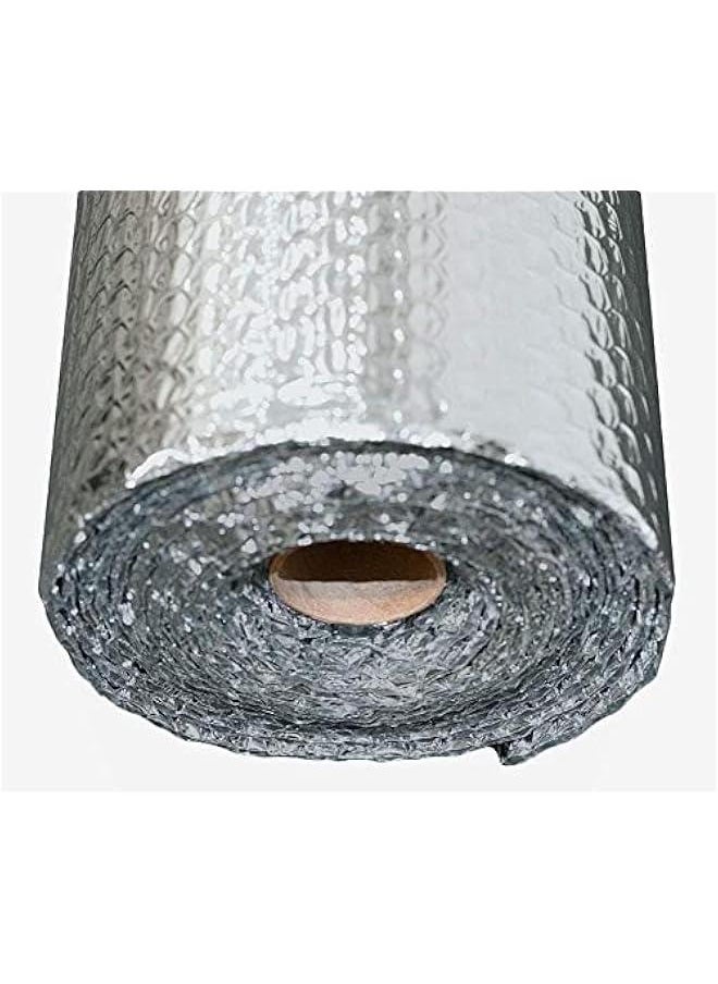 Arabest Reflective Foil Insulation - Poly-Air Foam Core Radiant Barrier Film Heat Blocker for Year-Round Weatherproofing (1ft x 5ft)  - Image 4