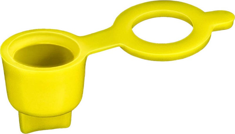 Clips AND FASTENERS 50 غطاء تركيب شحم أصفر من البولي إيثيلين - Image 1