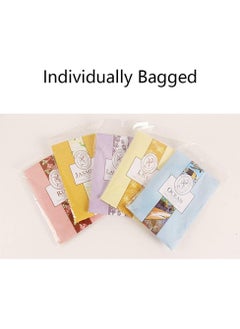 RATSAW Scented Sachets with Hanging Hook Natural Scented Bags Wardrobe Fresheners for Wardrobe Closet Bathroom Car Jasmine Rose Lavender Lily Ocean  - Image 5