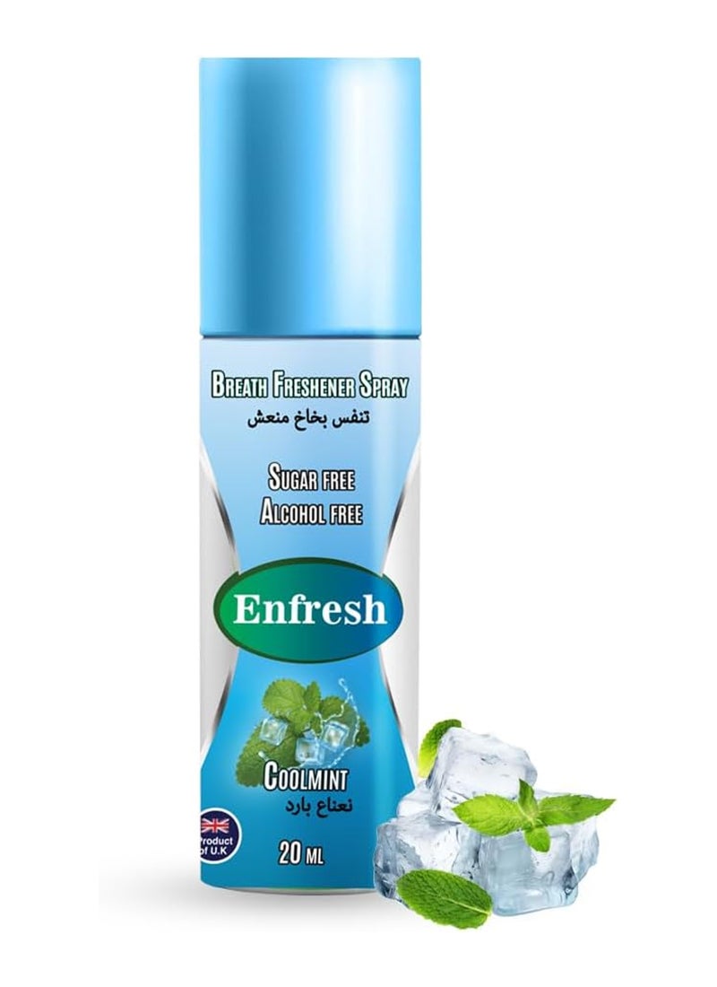 Enfresh Breath Fresher Spray - Cool Mint 20ml  - Image 3