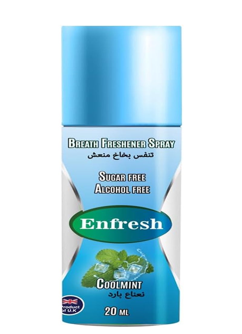 Enfresh Breath Fresher Spray - Cool Mint 20ml  - Image 2