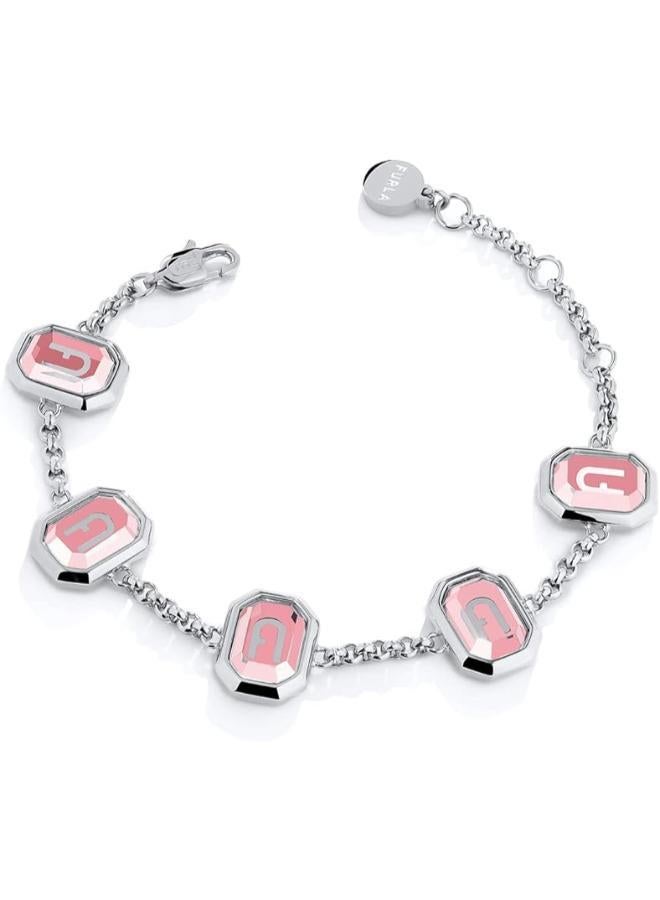Furla Octagonal Logo Bracelet - Image 1