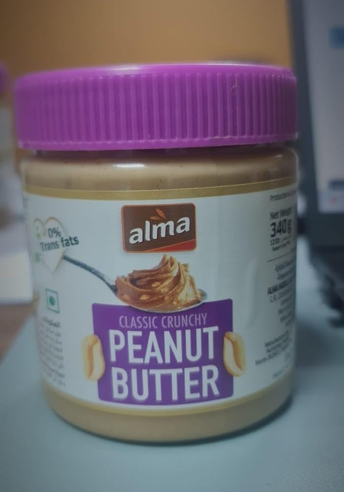 Alma Crunchy Peanut Butter 340g - Image 2