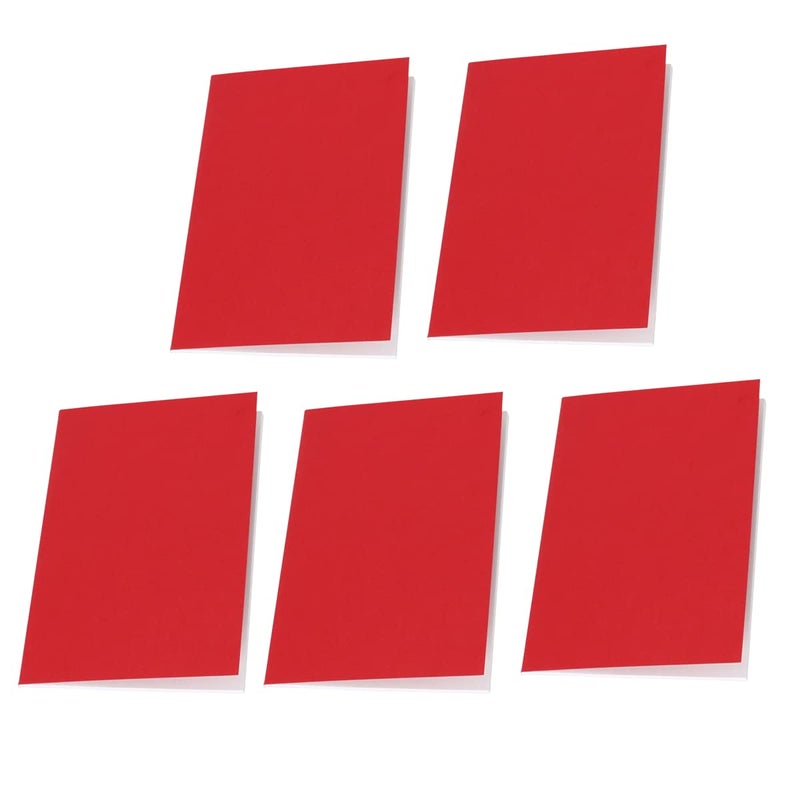 SANTHOME دفتر ملاحظات SANTHOME Eco-Neutral A5 غلاف ناعم عبوة من 5 - Image 1