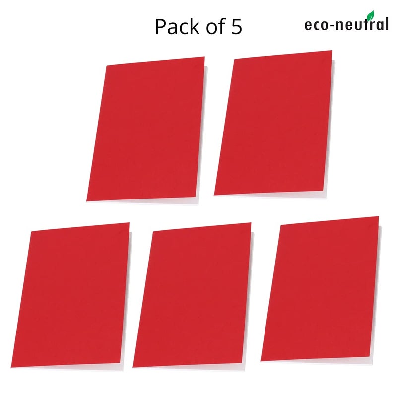 SANTHOME دفتر ملاحظات SANTHOME Eco-Neutral A5 غلاف ناعم عبوة من 5 - Image 2