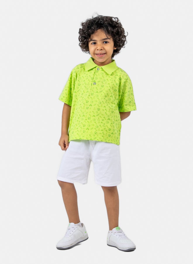 Nanaz Boy Polo T-shirt - Image 4
