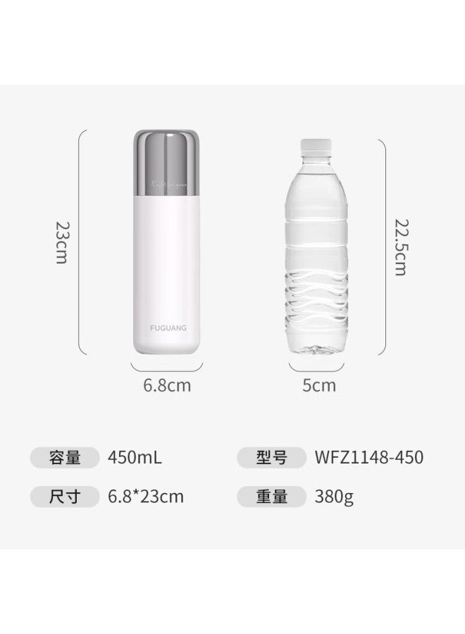 Fga Fuguang Insulated Bottle 316 Stainless Steel Women's High-value Water Bottle Student Portable Coffee Thermos Temperature Control Cup