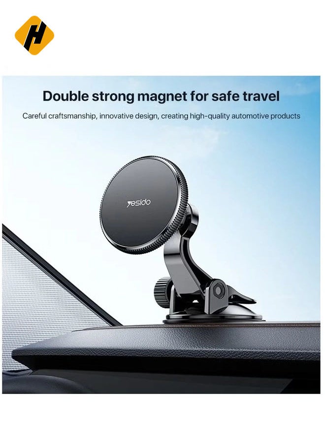 HuHa Yesido C177 Mini Suction Cup Type Magsafe Magnetic Car Holder  - Image 3