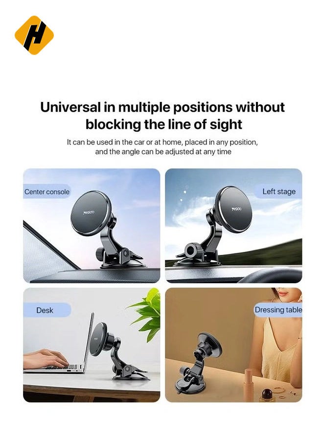 HuHa Yesido C177 Mini Suction Cup Type Magsafe Magnetic Car Holder  - Image 4