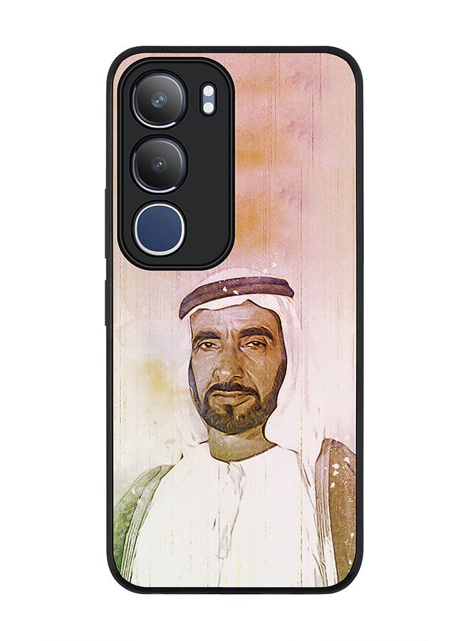 Stylizedd For vivo Y19s / Y19s Pro Case,Slim fit Camera Protection, Shockproof Thin Phone cover  -  The Wise Sheikh Zayed