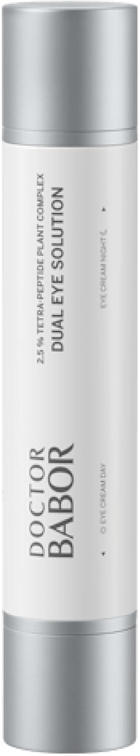 Babor DOCTOR BABOR Dual Eye Solution Care duo for radiant eyes day night Highly effective antiwrinkle cream as eye care with puffiness reduction vegan 15ml day care and 15ml night care
