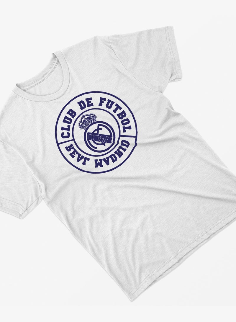 Fashion World Cotton T-shirt Printed with High-quality Real Madrid Club  - Image 2