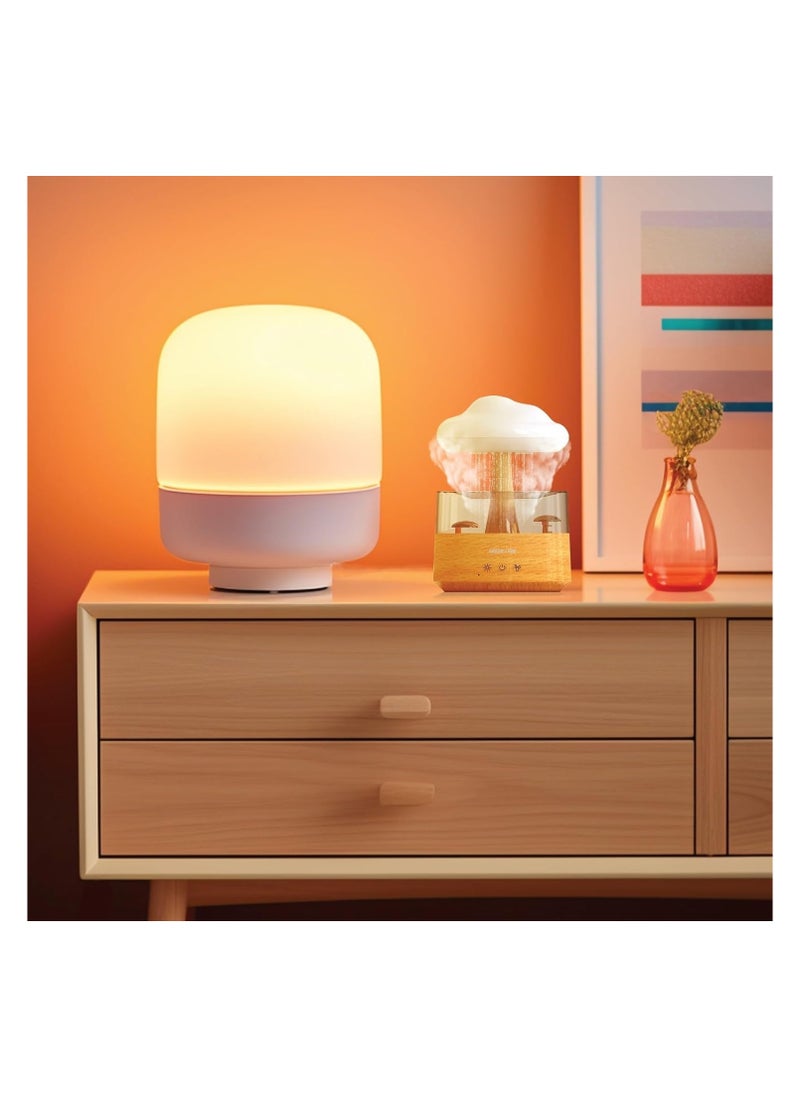 GREEN LION - Green Lion RAIN CLOUD Diffuser, 3 Mode, Timing Protection, Automatic Shutdown, 300ml Capacity, Delicate Moisture, Colorful Ambiance Lights, Durable Material - Wood - Image 1