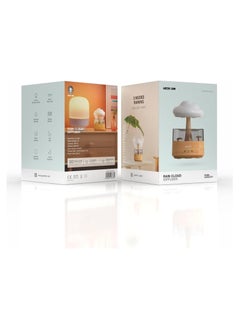 GREEN LION Green Lion RAIN CLOUD Diffuser, 3 Mode, Timing Protection, Automatic Shutdown, 300ml Capacity, Delicate Moisture, Colorful Ambiance Lights, Durable Material - Wood  - Image 4