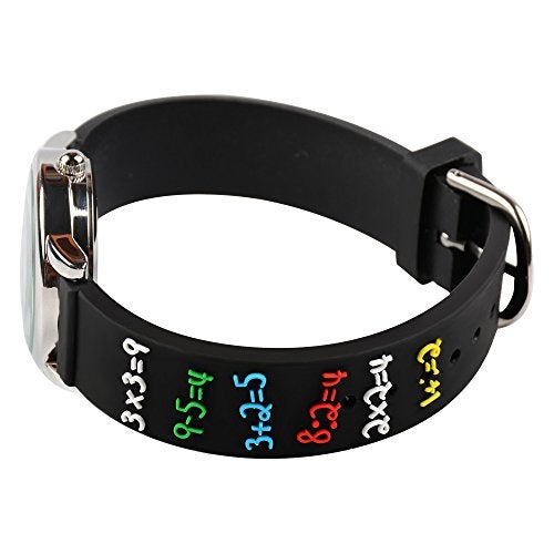 Venhoo Kids Watches 3D Cute Cartoon Waterproof Silicone Children Toddler Wrist Watches for Boys Little Child-Black Number - Image 4