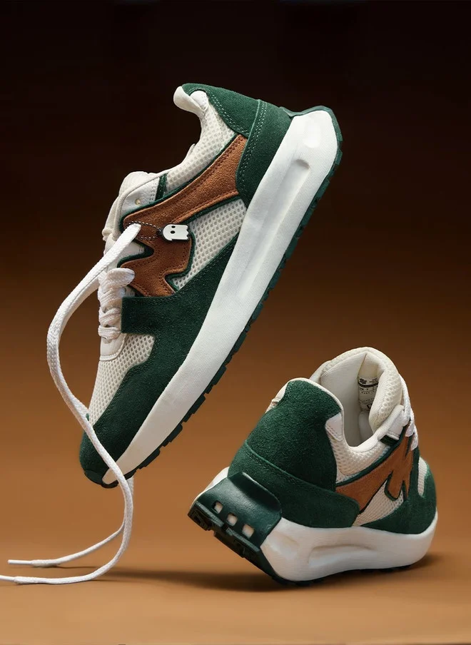 ذا سوليد ستور The Souled Store Men Colourblocked Low Top Sneakers